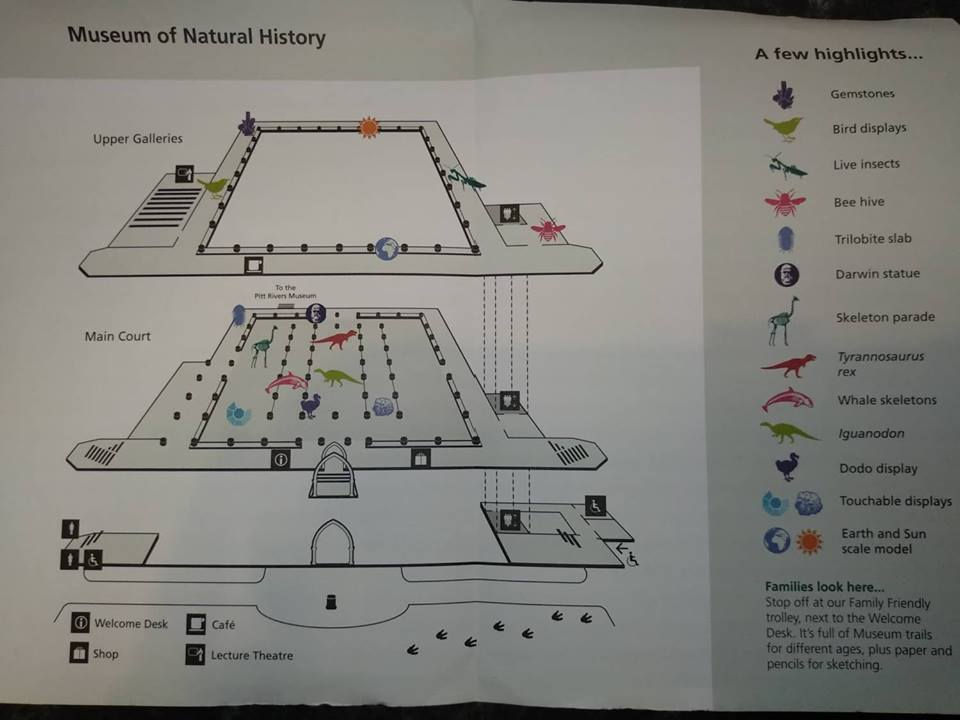 Oxford museaum plan
