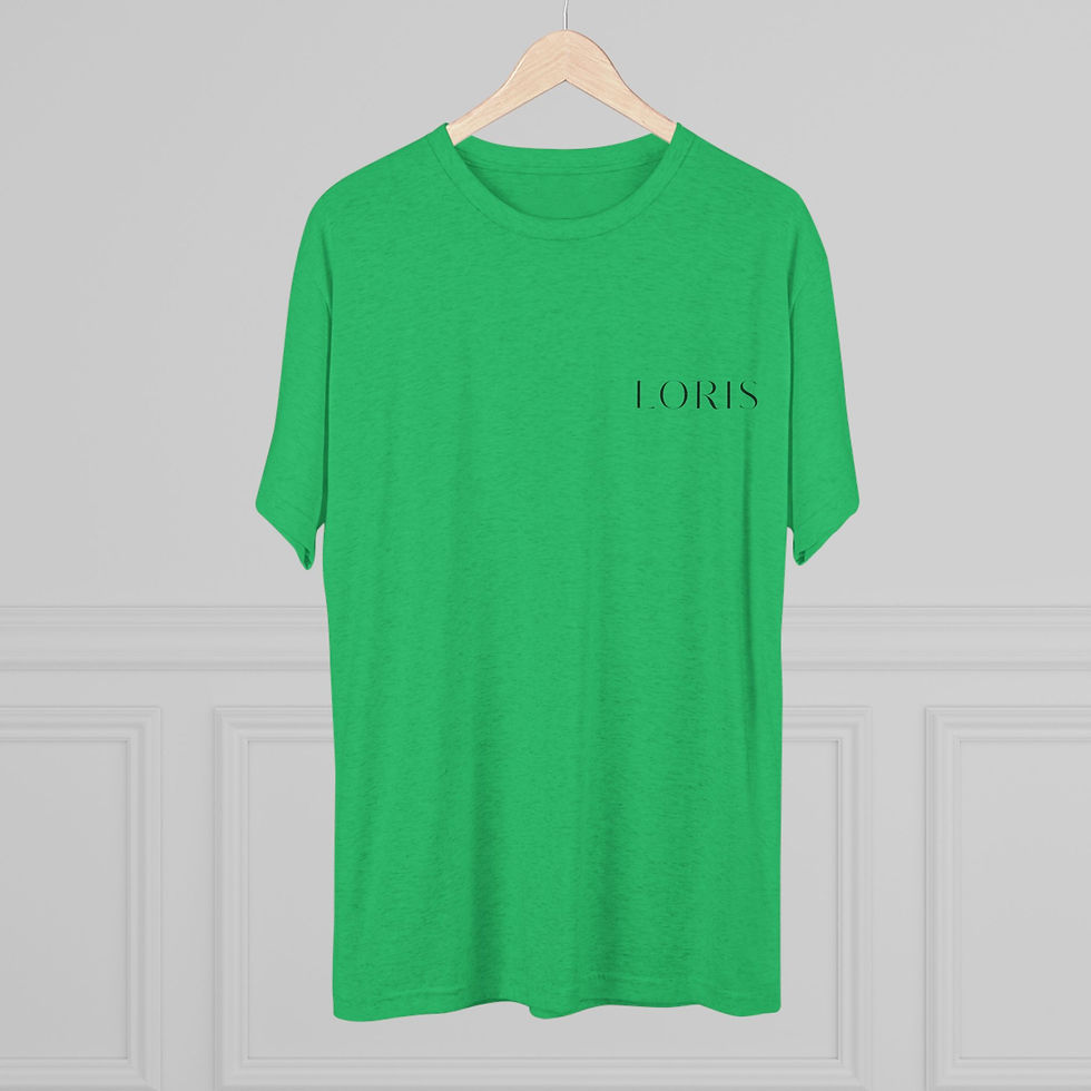 Thumbnail: LORIS Men's "Wilderness Crest" Tri-Blend Crew Tee 