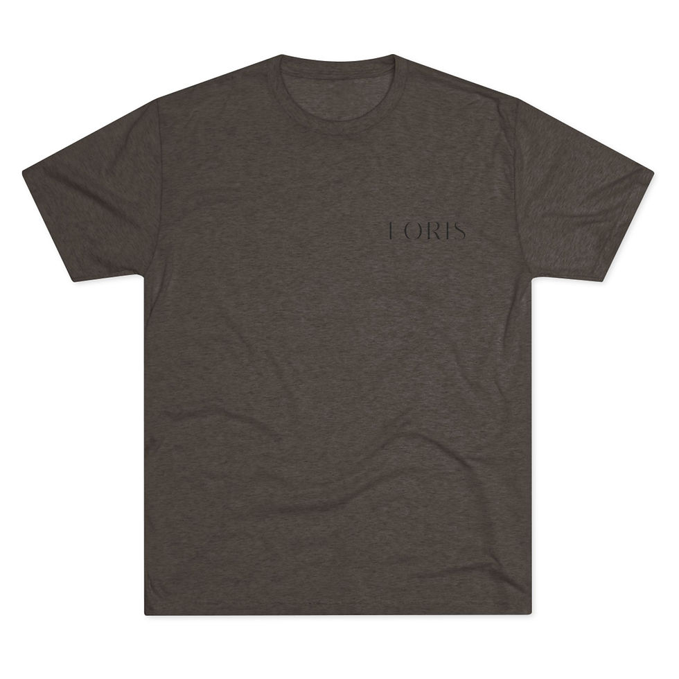 Thumbnail: LORIS Men's "Wilderness Crest" Tri-Blend Crew Tee 