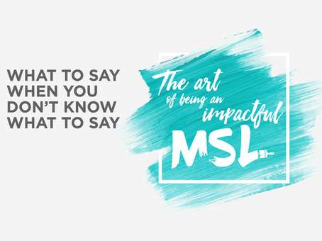 What to say when you don't know what to say