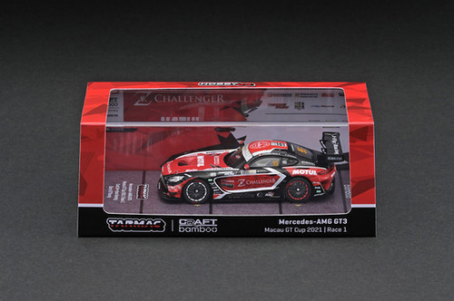 優勝車！ターマックワークス 1/43 メルセデス AMG GT3 マカオ2021 kidbox_t64-06222mgp77