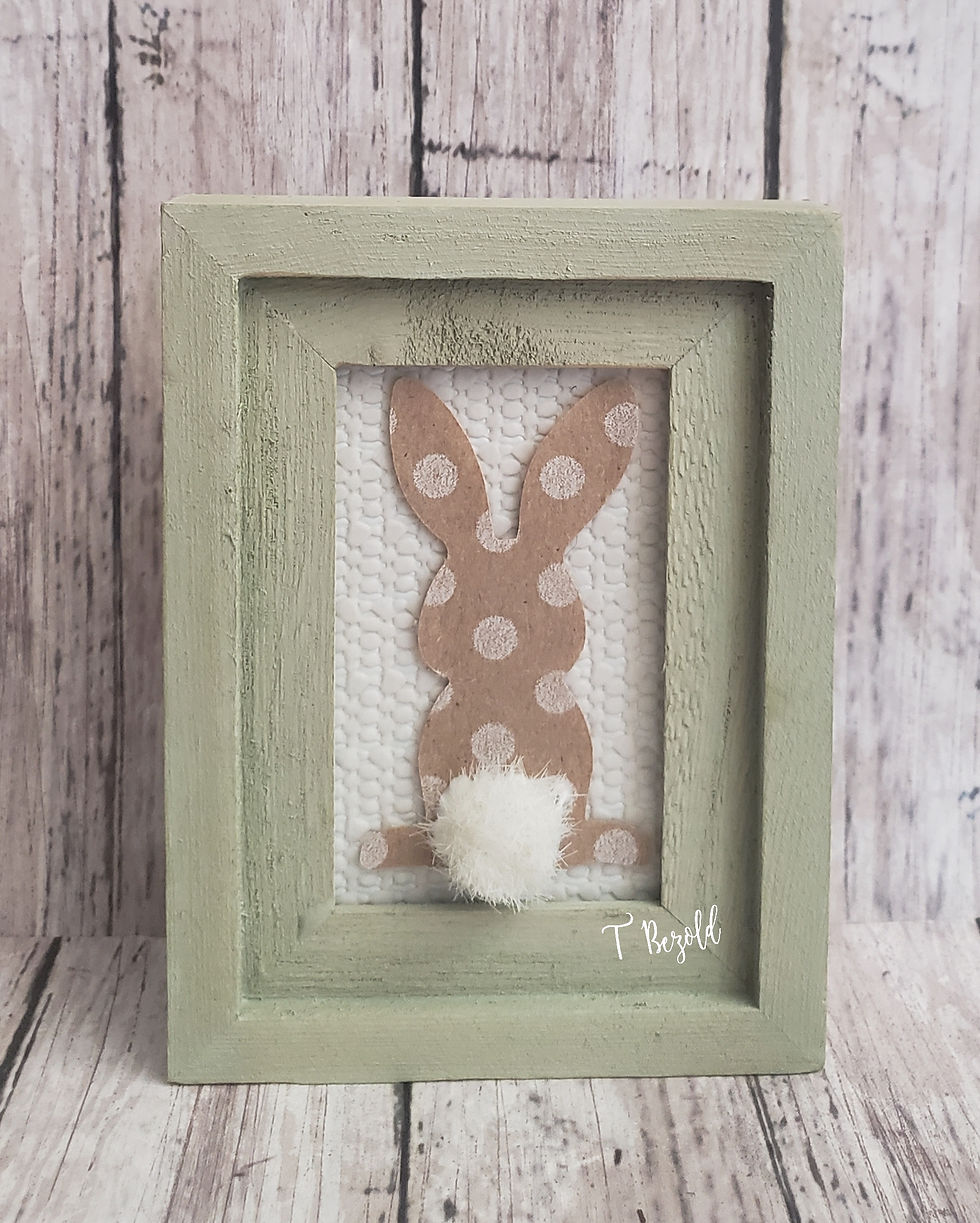 Brown Rabbit Frame Mini Bunny Frames