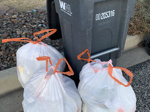 Keeping up with the Joneses'... garbage can.