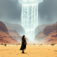 God can create rivers in places of desolation...