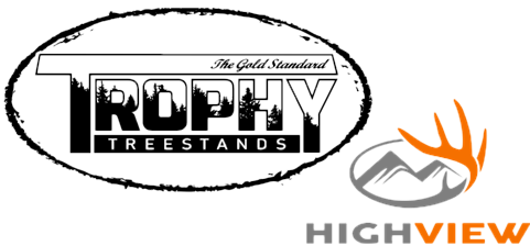 Trophy Treestand and Highview Logos together