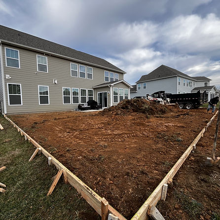 Backyard Excavation Levling