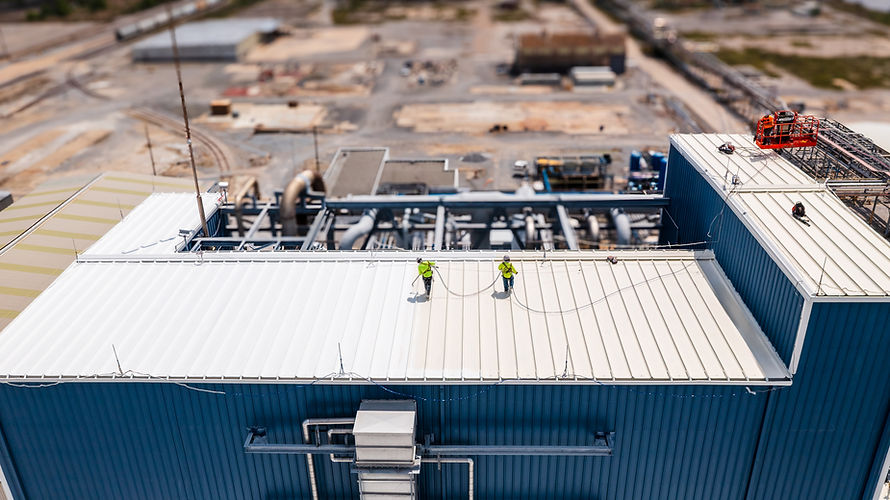 Industrial Roof sample