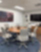 Veneroso Wealth Management Office meeting room with American flag art