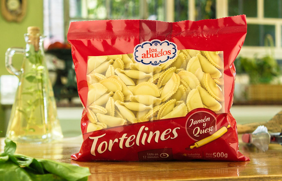 Tortelines de Jamón & Queso