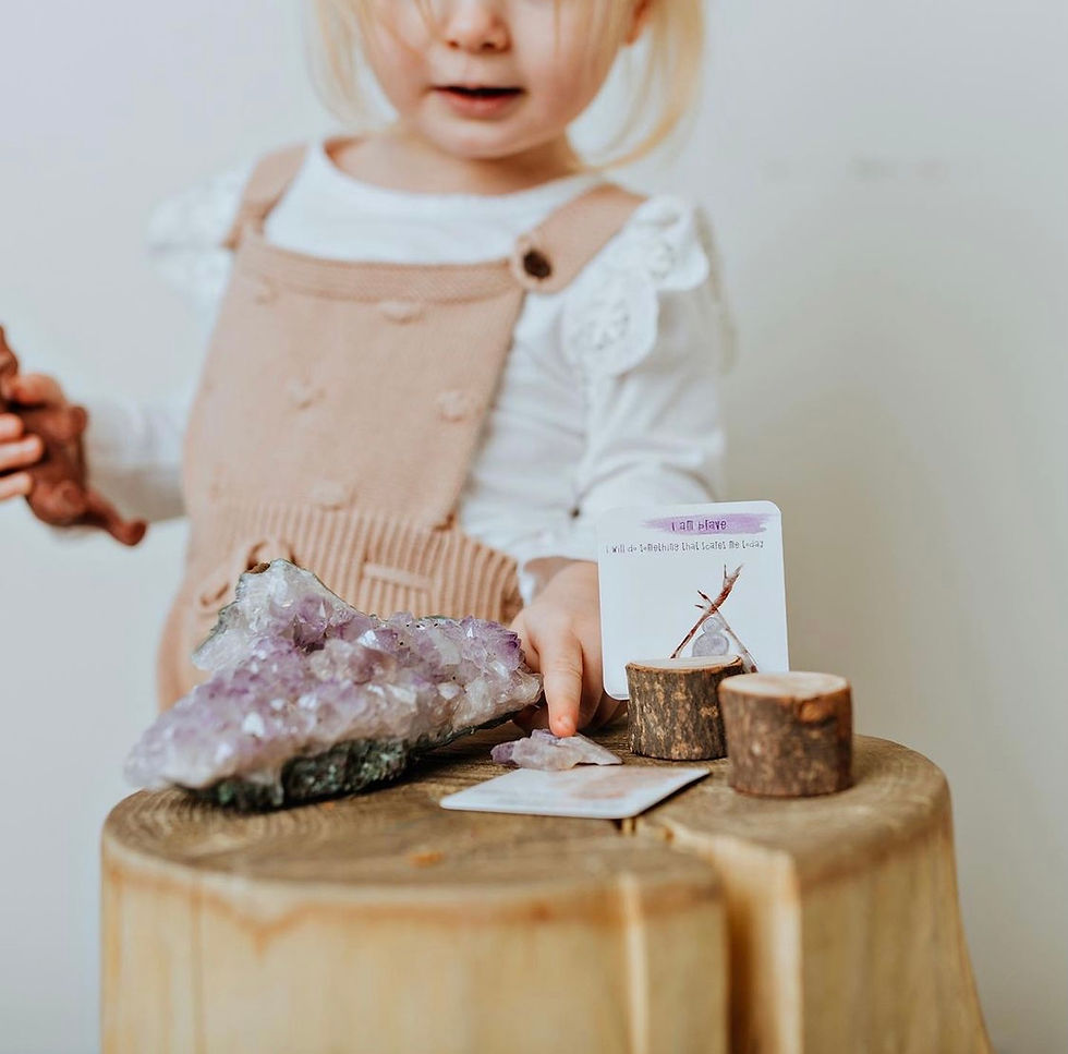 Thumbnail: Stix and Stones Affirmation Cards for Littles