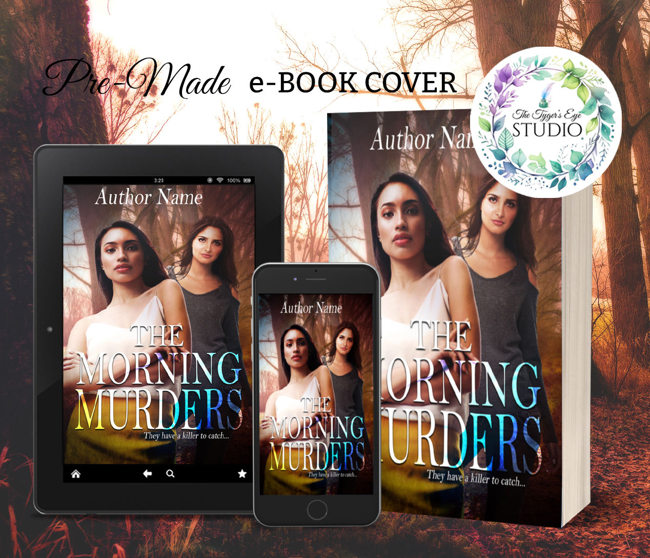 The Morning Murders - Premade eBook Cover