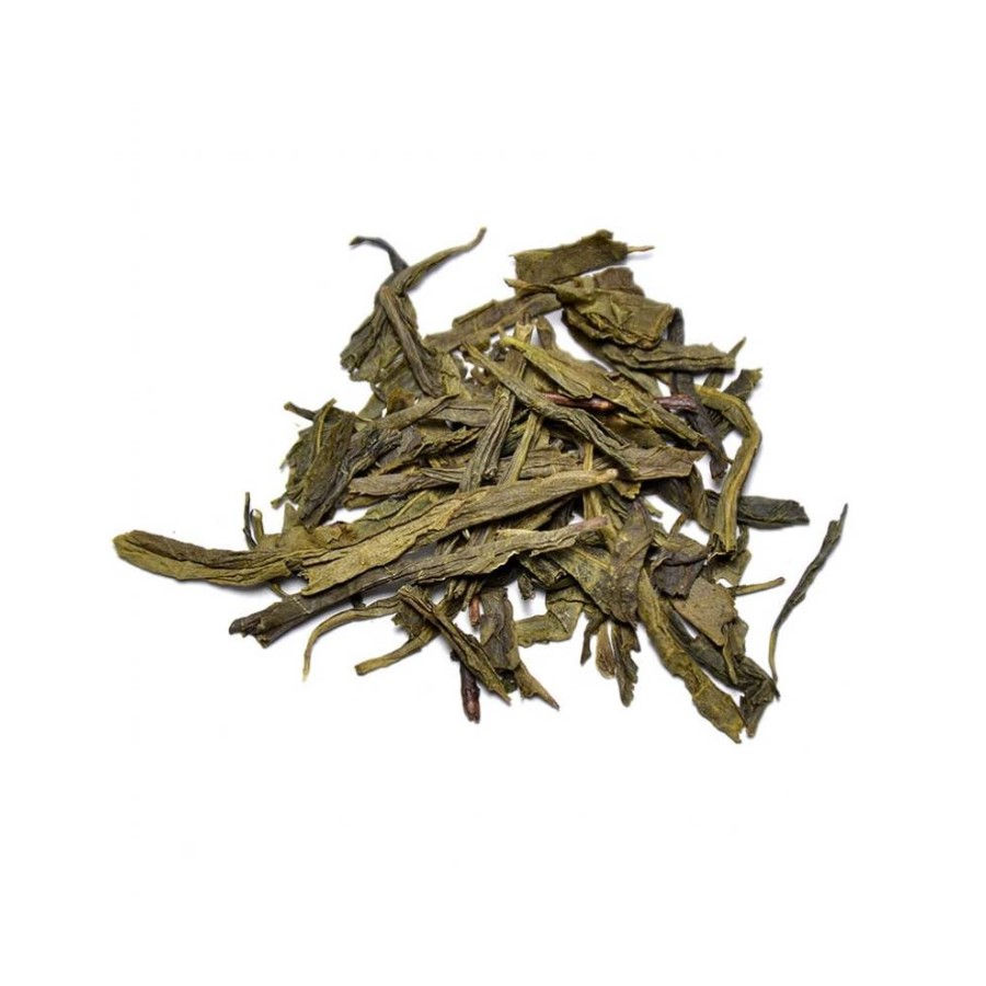 Розсипний зелений чай Sencha, довге листя, світло-зелений колір, китайський стандарт якості