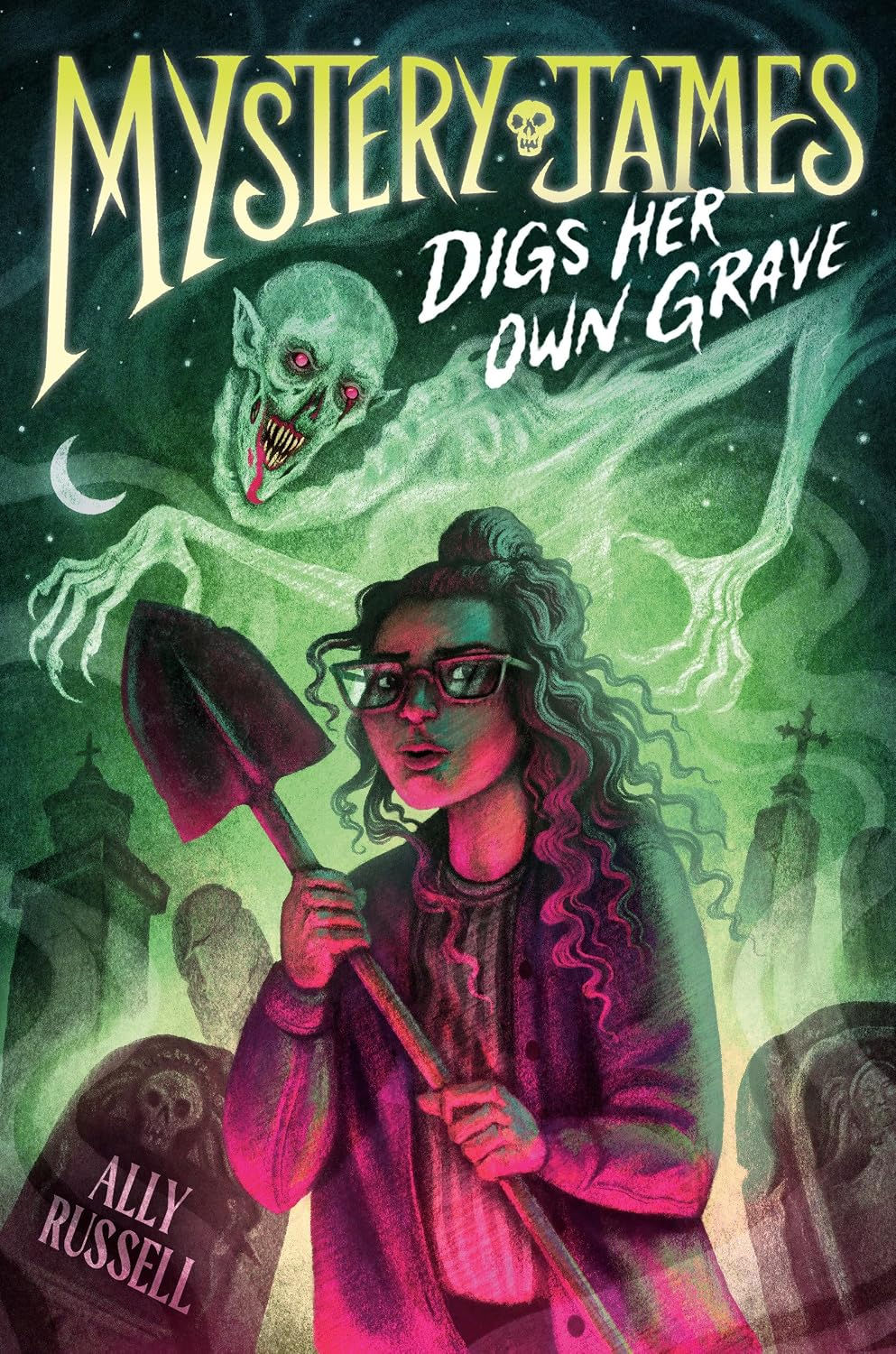 Mystery James Digs Her Own Grave