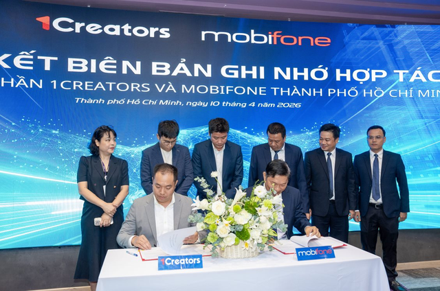 1Creators (YeaH1) và MobiFone TP.HCM bắt tay xây dựng hệ sinh thái Creator Economy tại Việt Nam