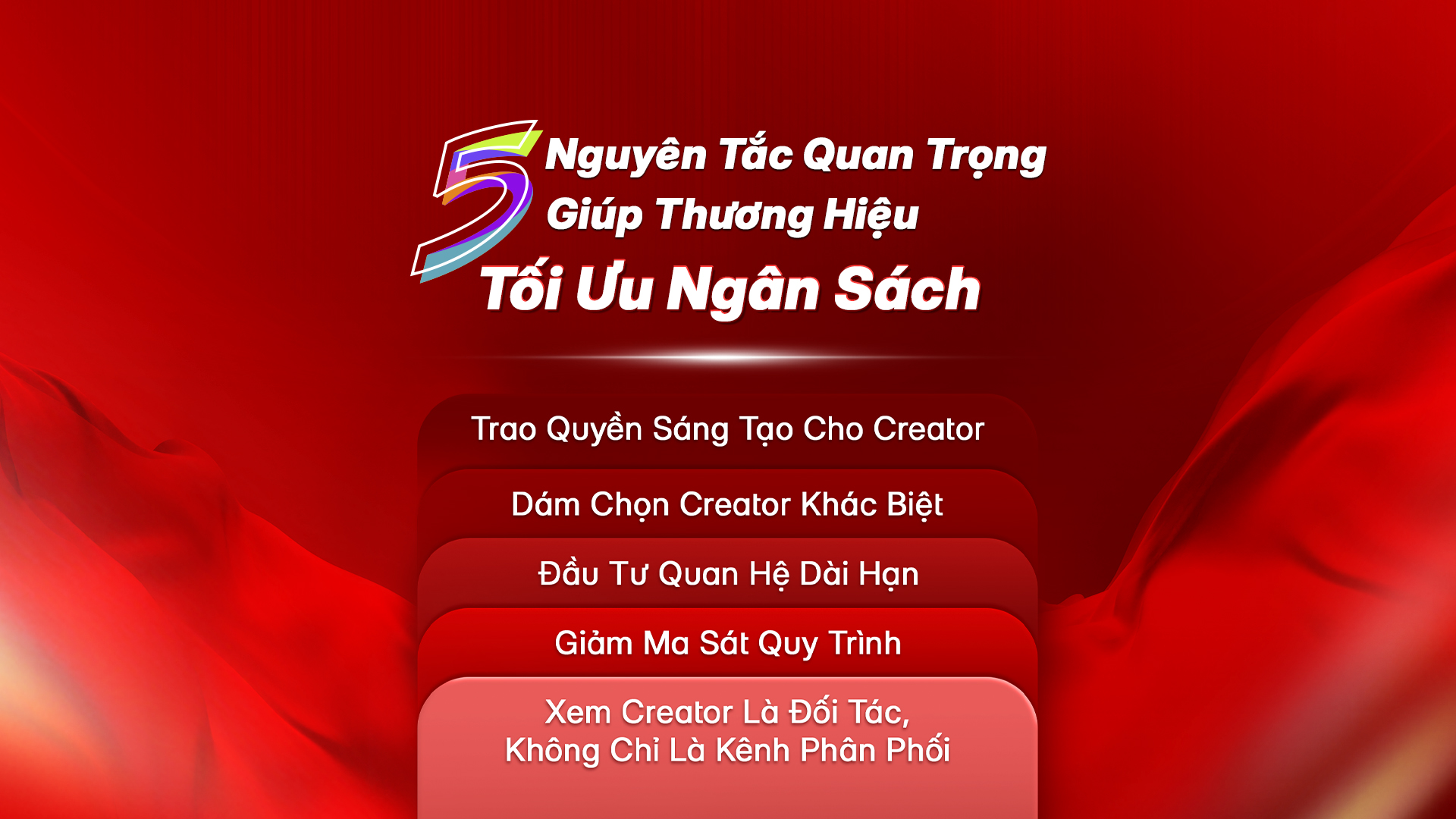 CREATOR MARKETING 2026: 5 NGUYÊN TẮC QUAN TRỌNG GIÚP THƯƠNG HIỆU TỐI ƯU NGÂN SÁCH