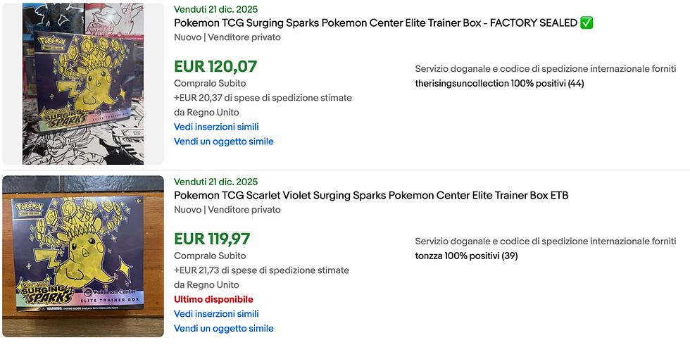 Surging Sparks ETB Pokemon Center