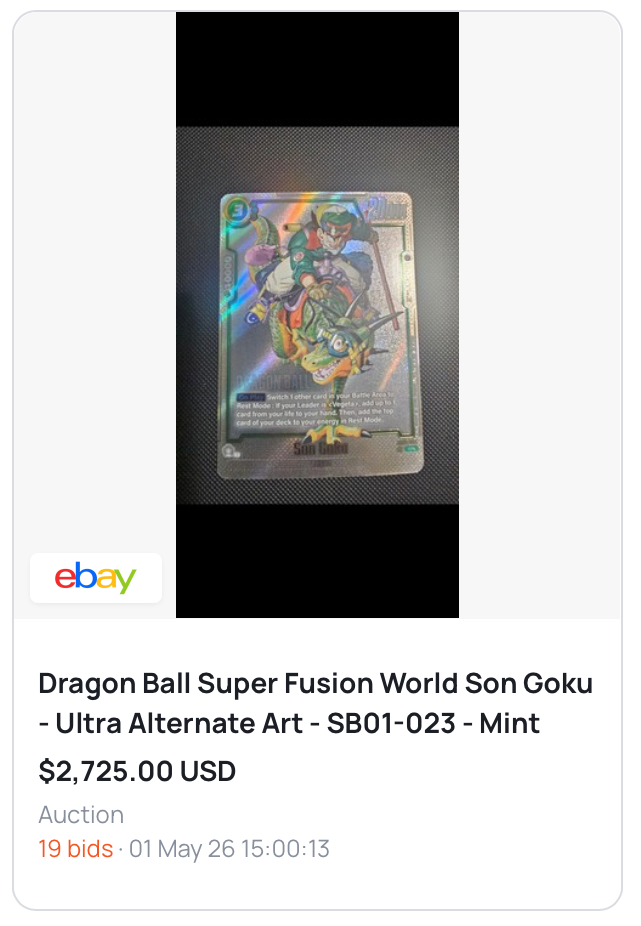 FB05 dragon ball super fusion world