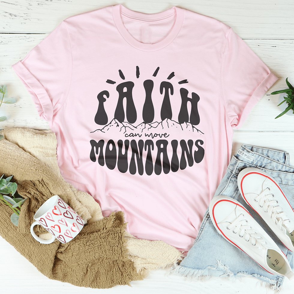 Thumbnail: Faith Can Move Mountains Tee