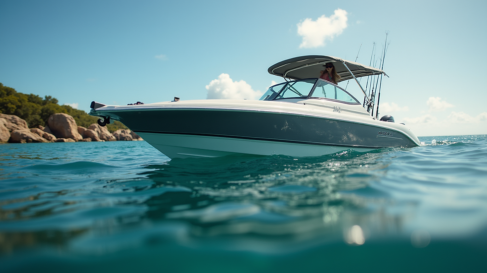 Custom boat cover providing protection against the elements