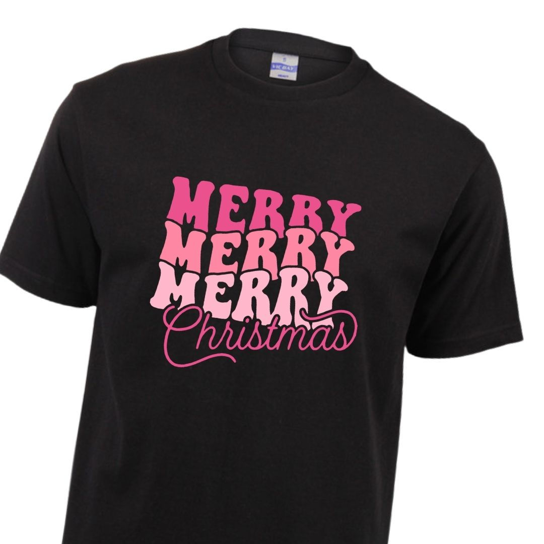 Pink Merry Christmas
