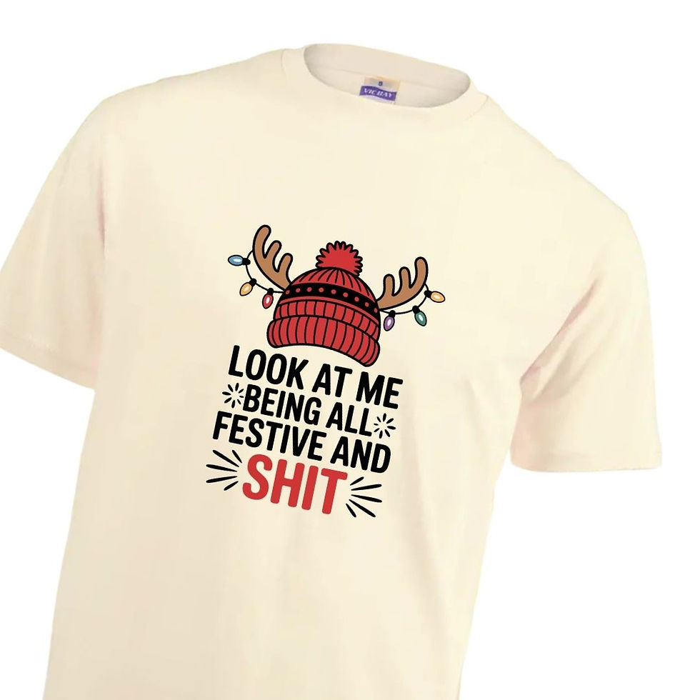 Look at me being all festive