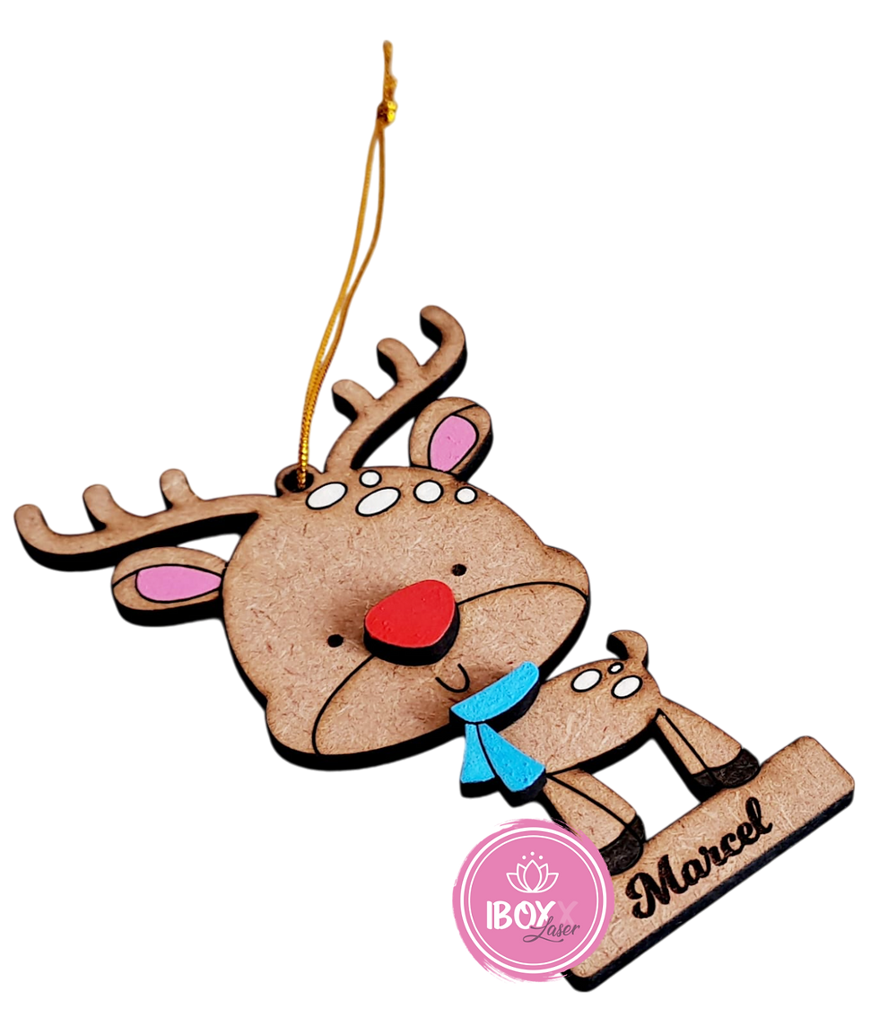 Thumbnail: Reindeer with Scarf