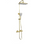 Thumbnail: L shaped bath and vanity unit package (Brushed brass)