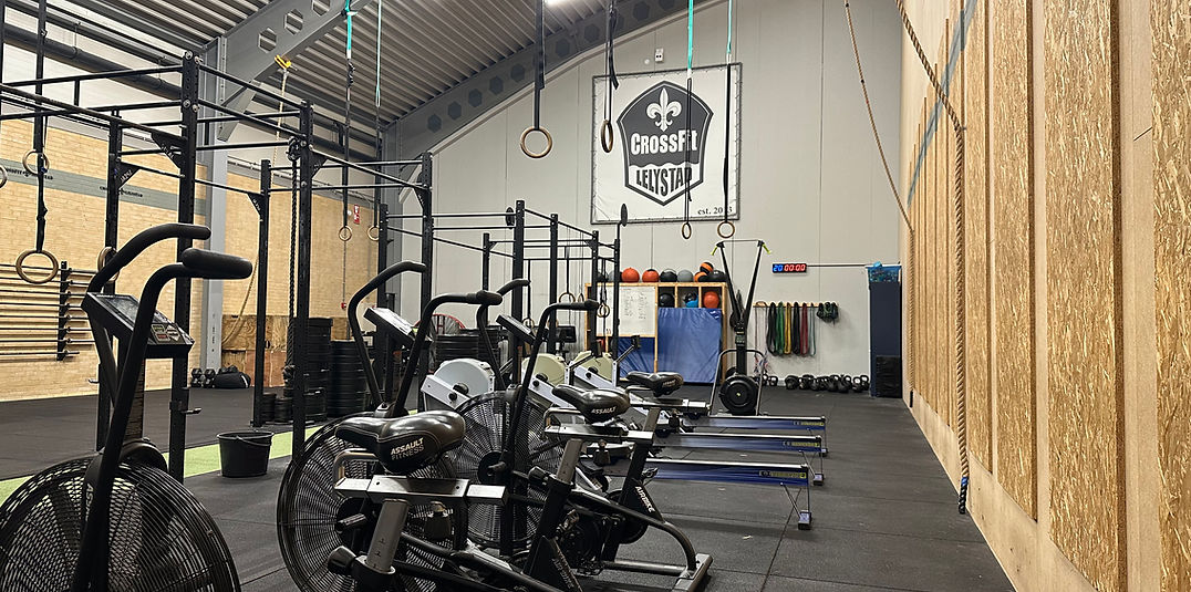 Workout ruimte Crossfit Lelystad
