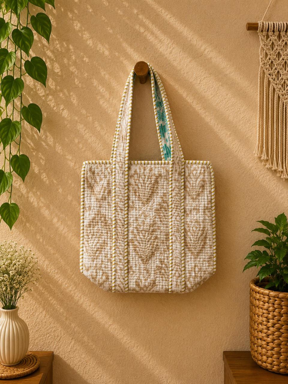 Tote Bag (small) - Ivory Heritage Luxe