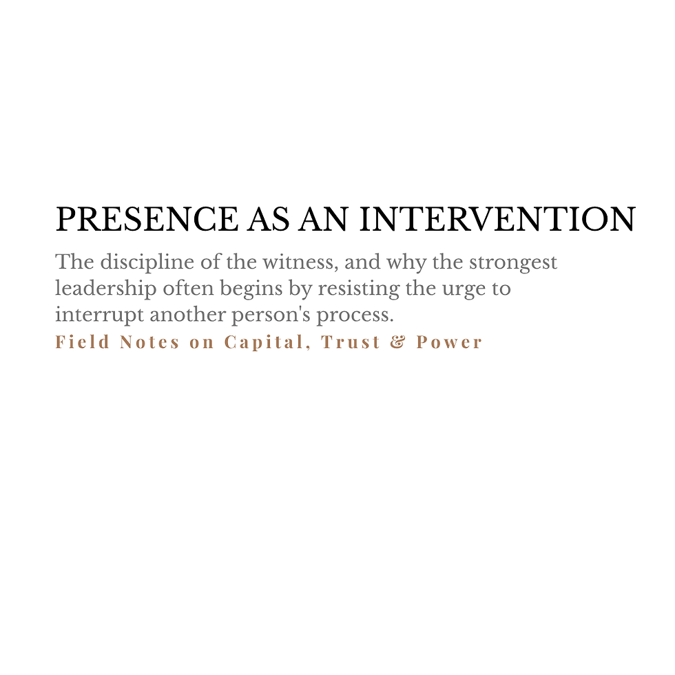 title presence as an intervention language