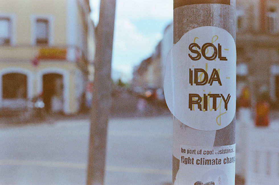 Solidarity sticker