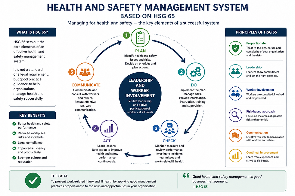 HSG65, Managing for Health and Safety