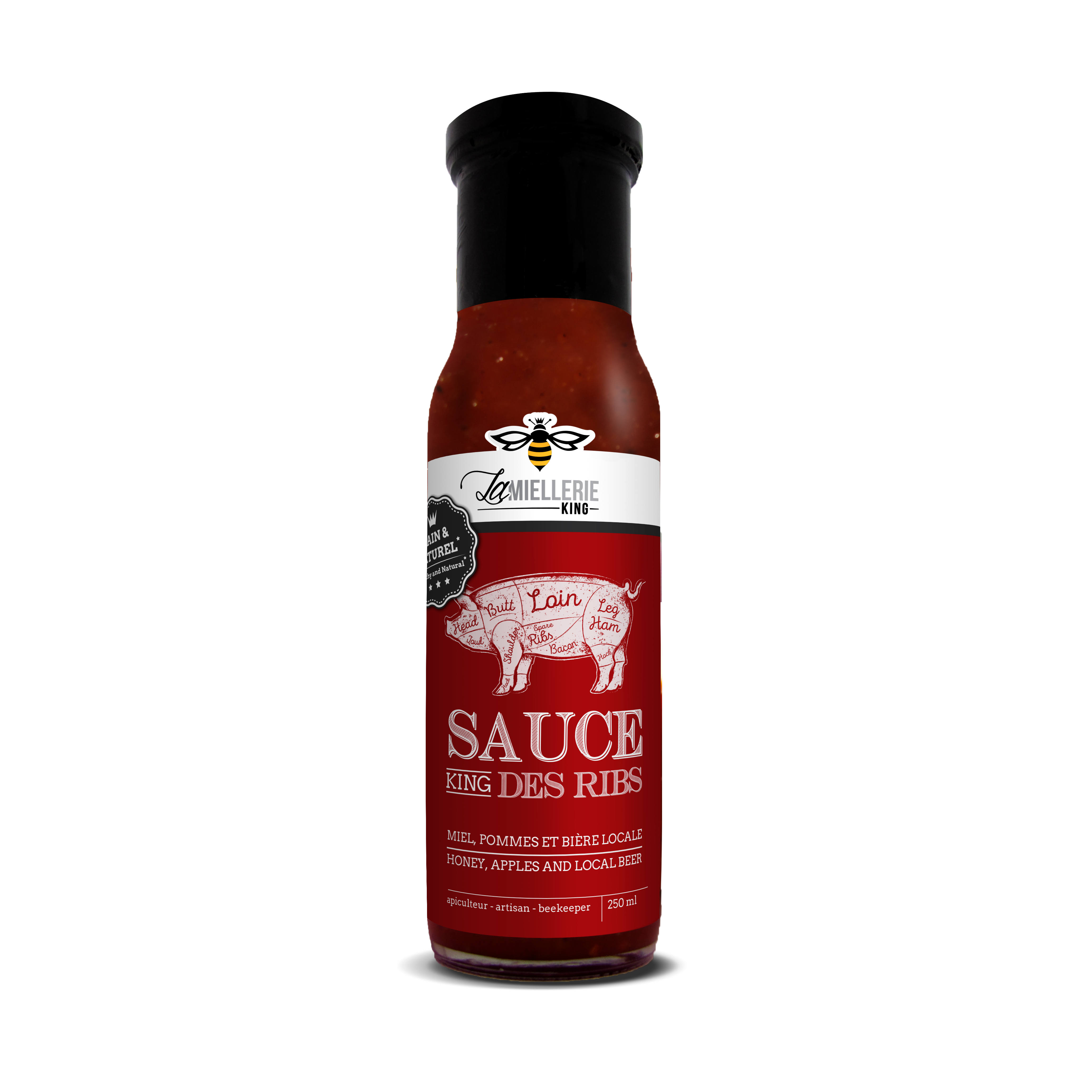 Sauce BBQ King des Ribs - parfaite pour des ribs de compétition