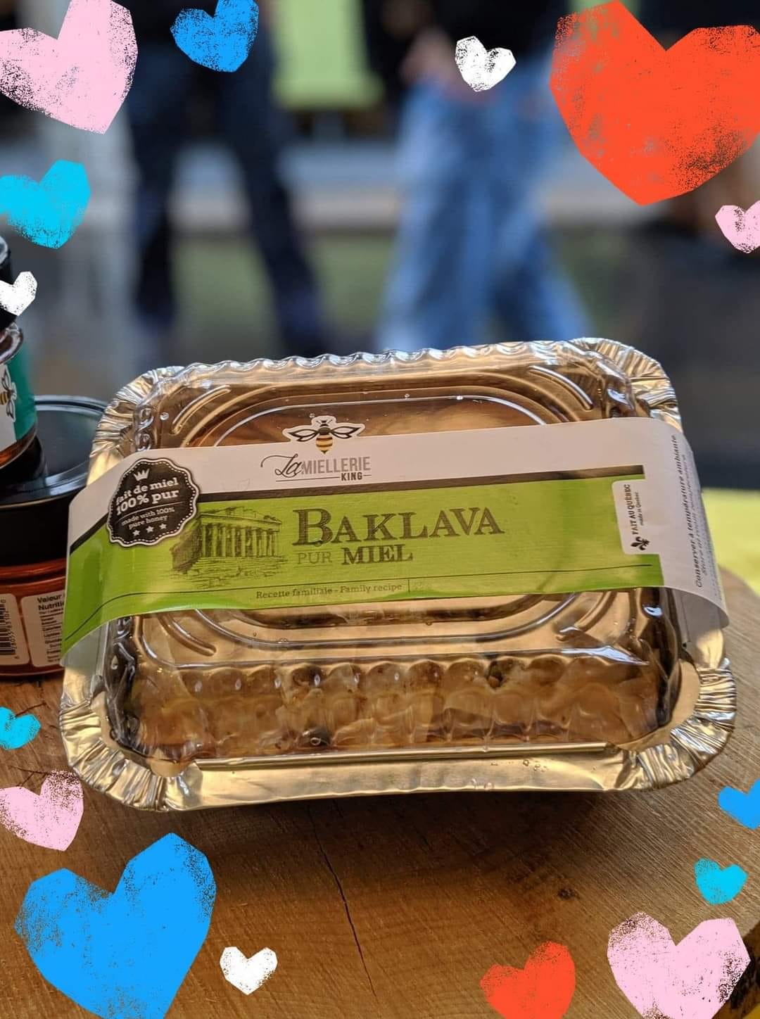 Baklava au miel pur