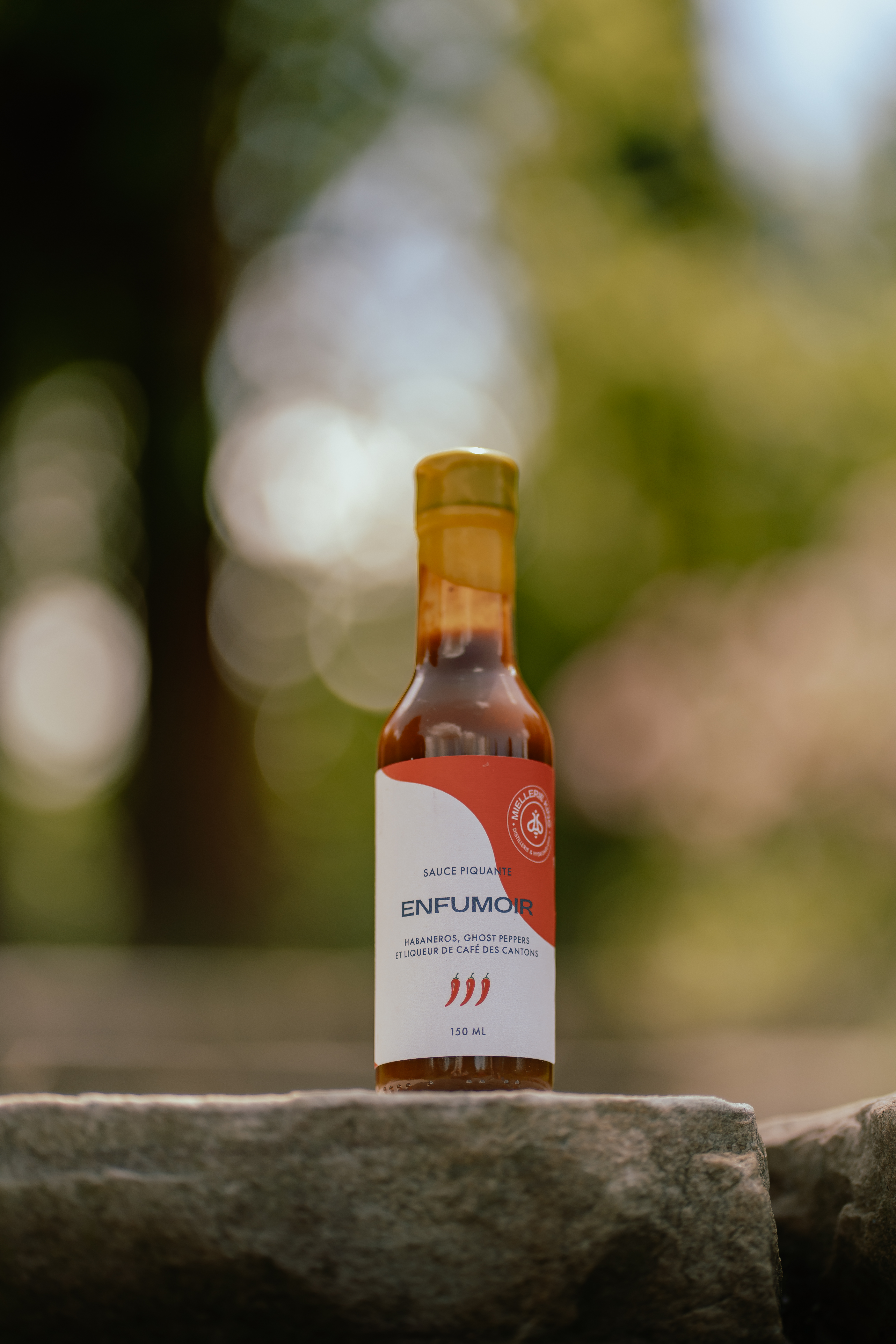 Enfumoir - la sauce piquante extrême à la liqueur de miel au café
