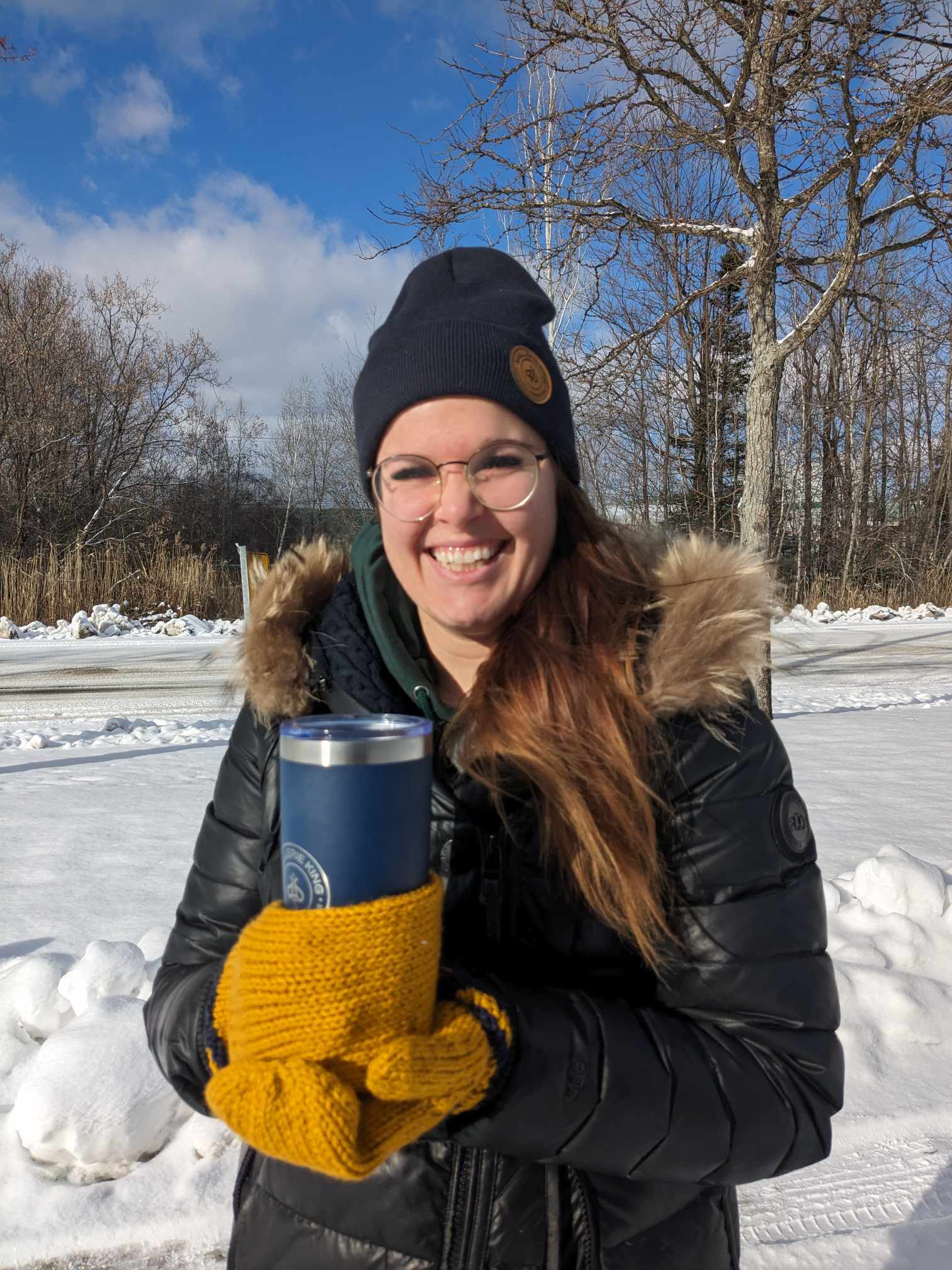Tuque tricotée Miellerie King – Chaleur et style artisanal | Kingsey Falls