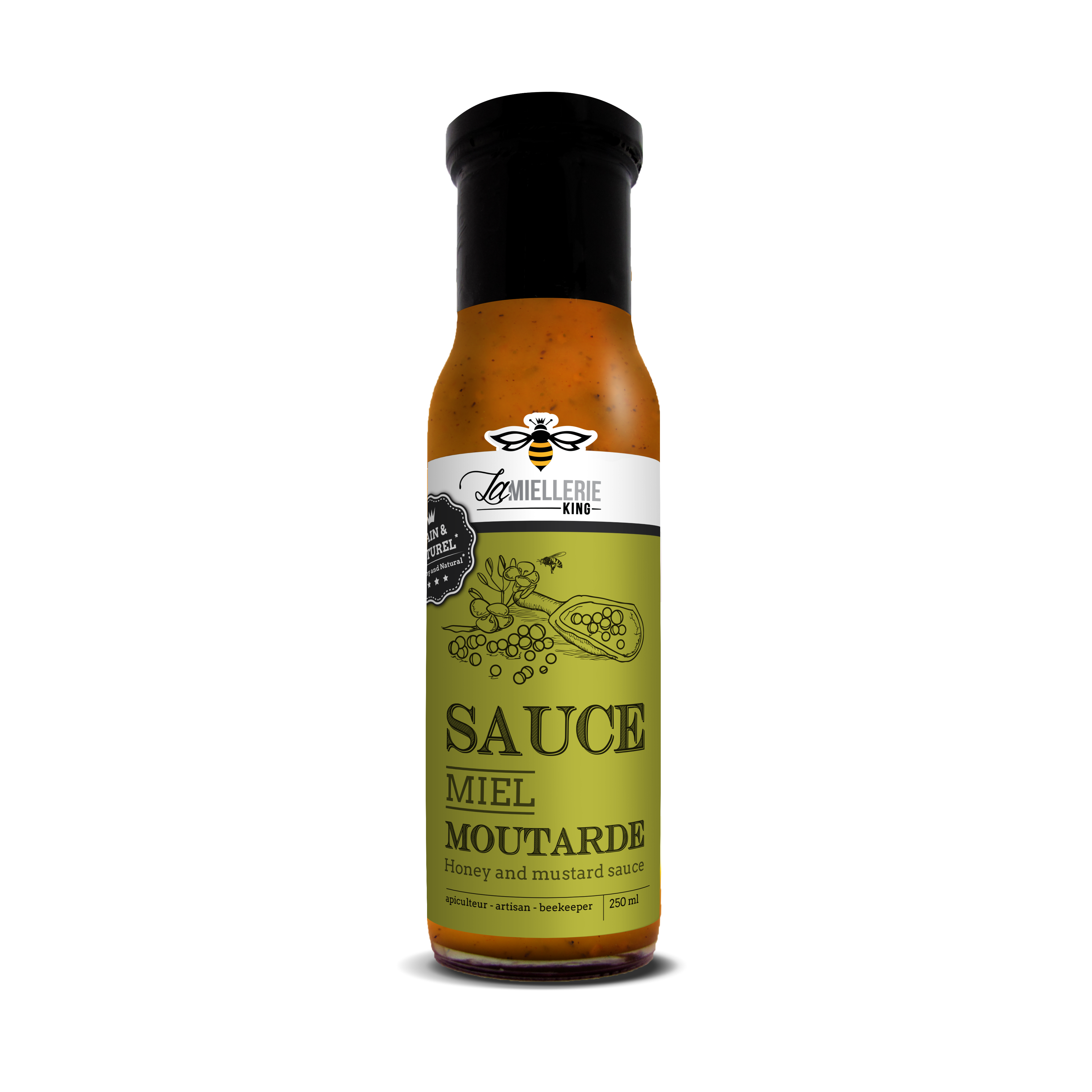 Sauce Miel et moutarde - la meilleure pour vos salades et votre poulet