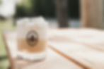 Café latté glacé à l'Alvéole