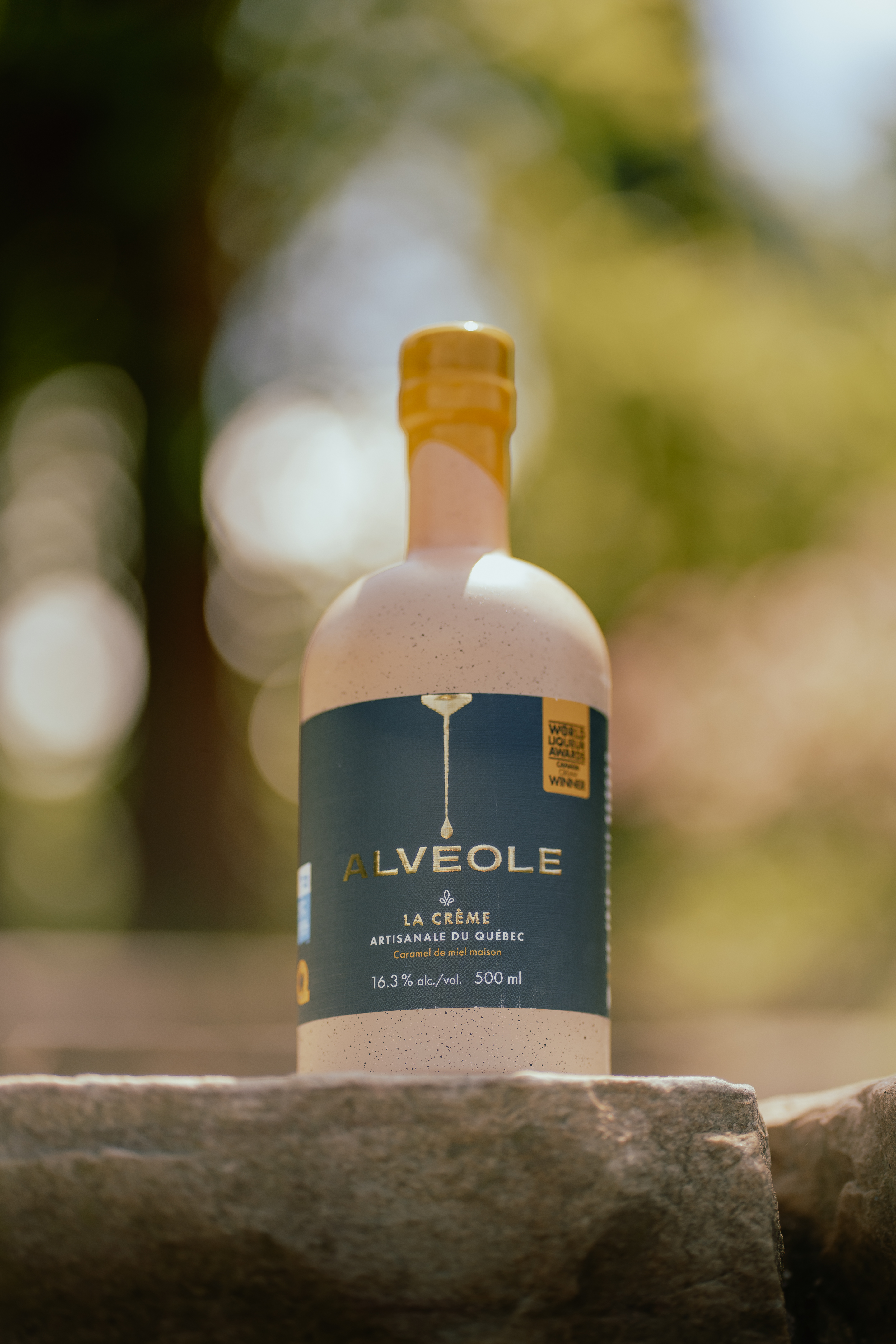 Alvéole - crème alcoolisée au caramel de miel