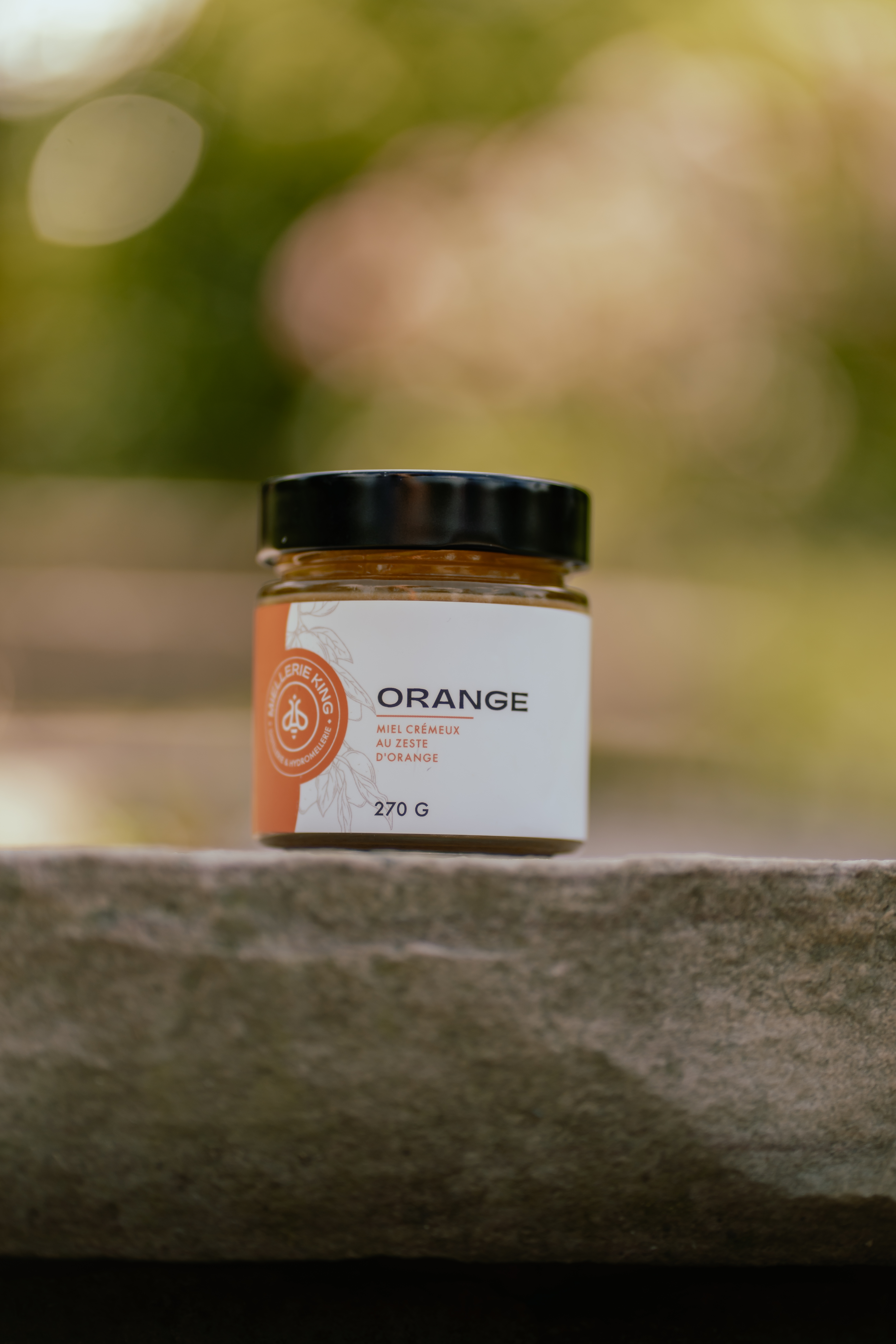 Miel crémeux à l'orange - la fraîcheur des zestes d'orange