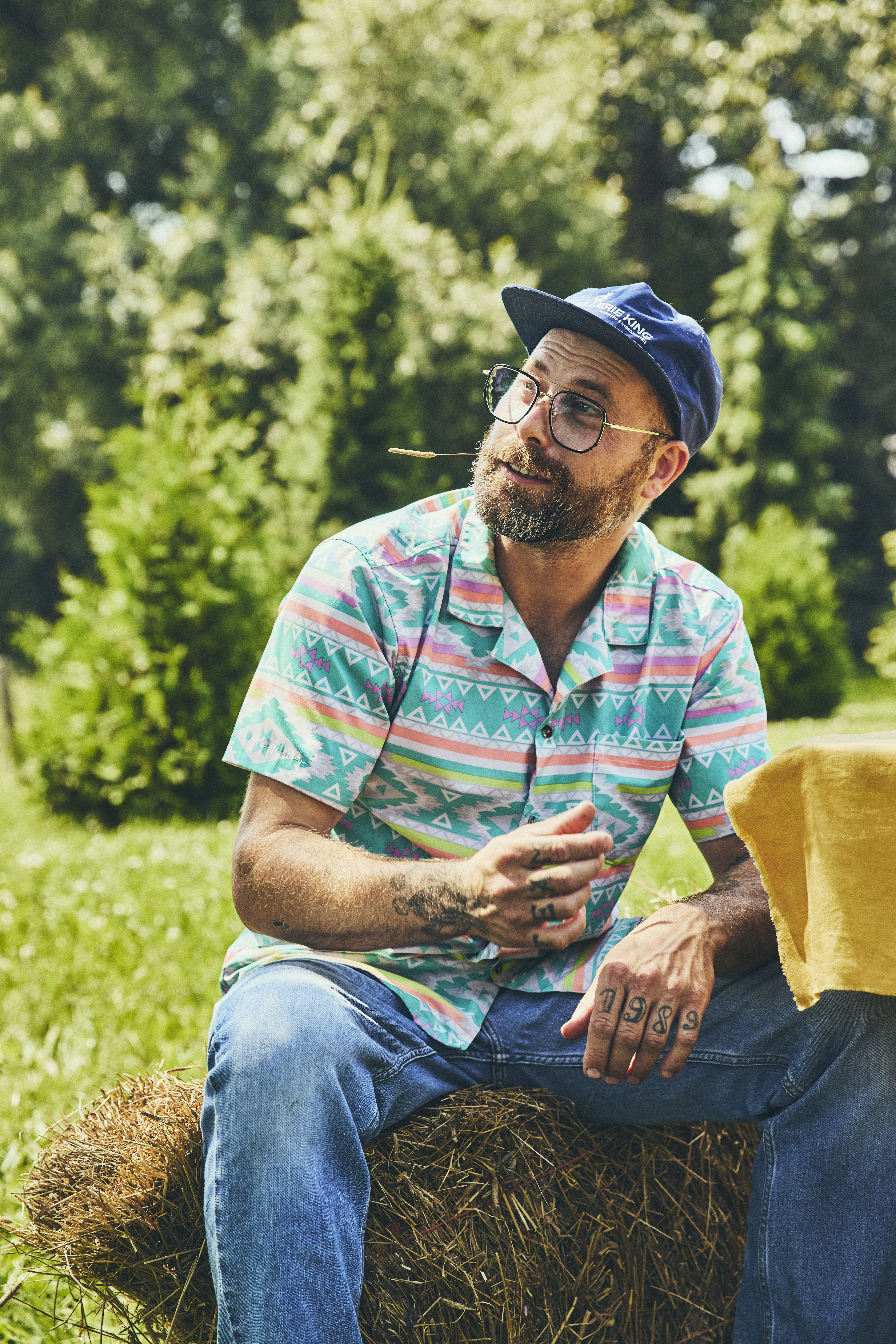 Casquette brodée Miellerie King – Accessoire artisanal | Kingsey Falls