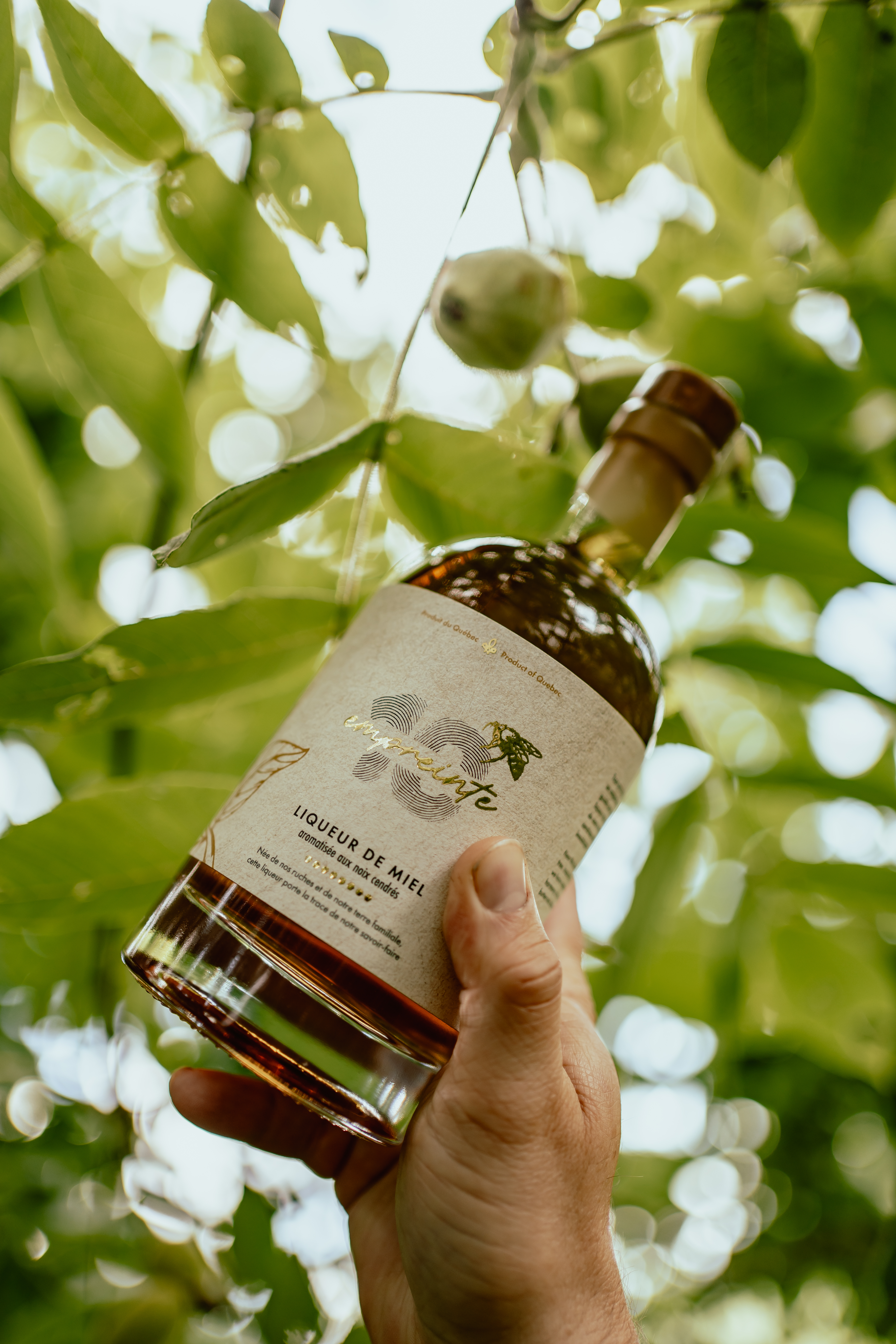 Empreinte - liqueur de miel aux noix cendrés