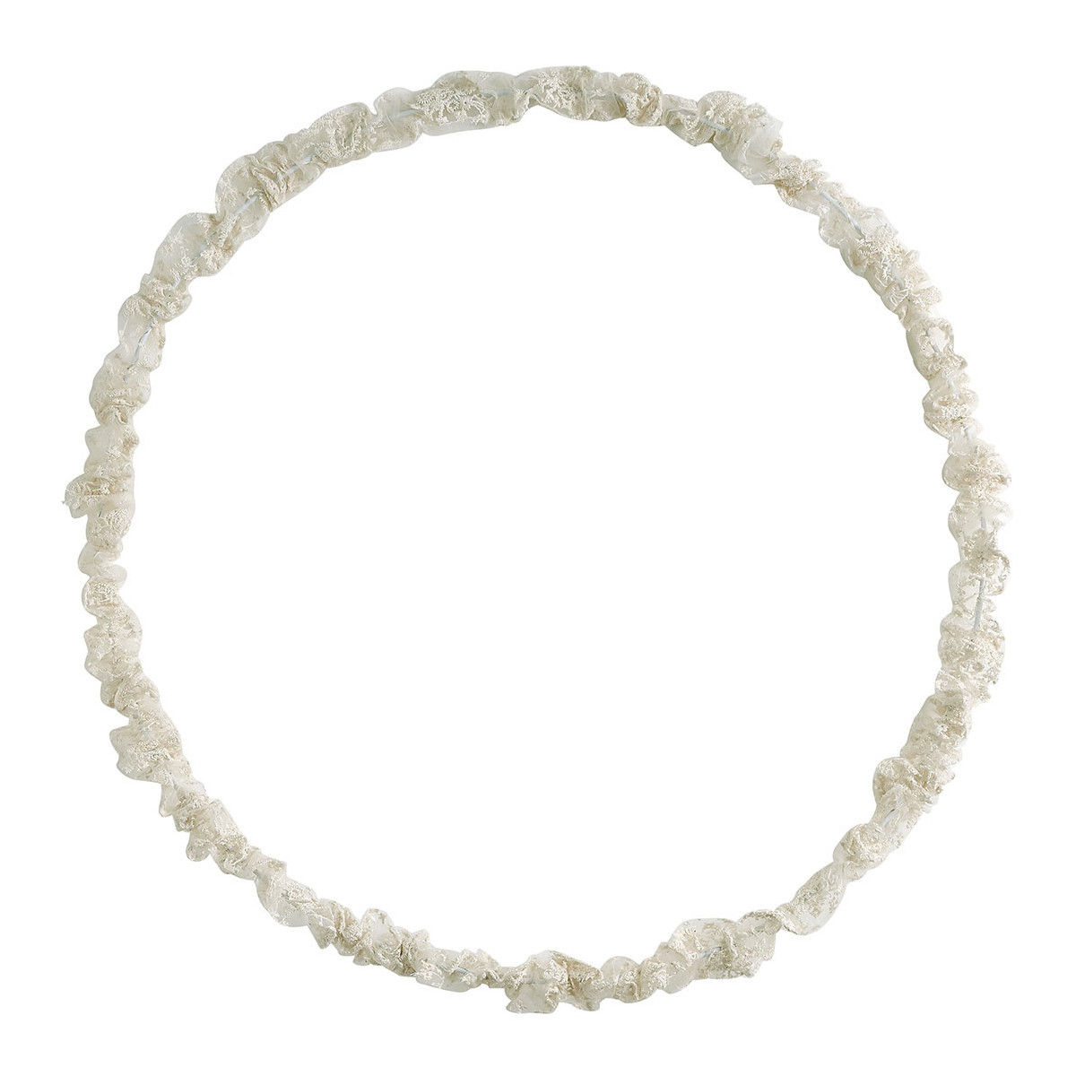 CORONA LUMINOSA LED ENCAJE, MODELO GRANDE ø 70 cm - Mathilde M.