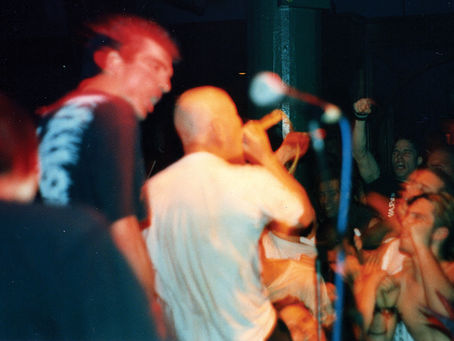 All the energy, anger and excitement of a punk-rock gig