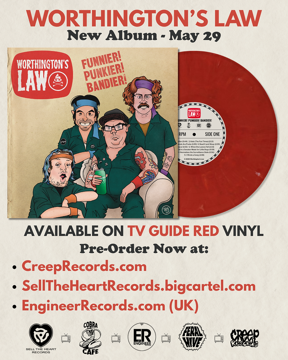 Punknews premiere ‘Binaca!’ by Worthington's Law