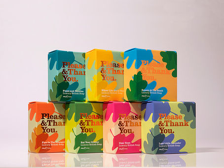 Please & Thank You launches with packaging designed by Sea