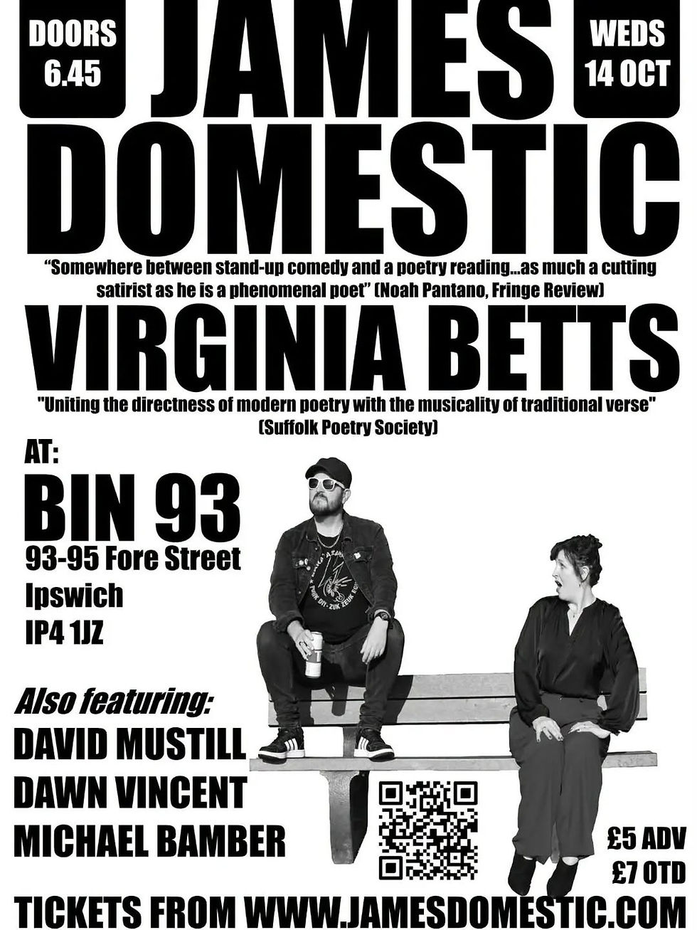 James Domestic’s final gig of the year