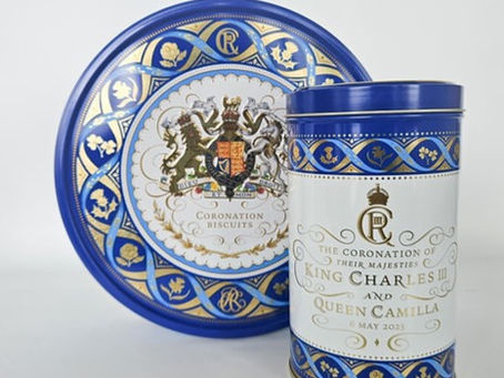 Commemorative tins fit for a King!