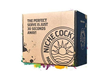 Niche Cocktails make a splash with e-commerce packaging