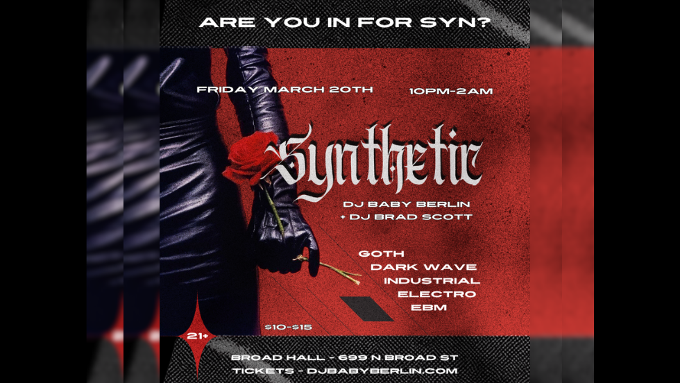 SYNTHETIC - Goth Electro Industrial Dark Wave EBM Party